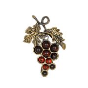 Brooch Bunch of grapes