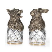 Flippable shot glass Boar-Elk 2 pcs