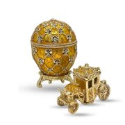 Faberge style egg with Carriage