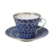 Tea cup with saucer Radiant Forget-me-not