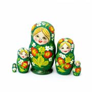 5FS117 Nesting Doll w/Flowers Assorted 5FS117 Nesting Doll w/Flowers Assorted