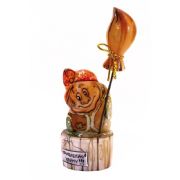 Baba Yaga in Mortar
