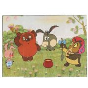 Block Set "Winnie-the-Pooh" 12 pcs