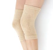 Camel wool knee pads