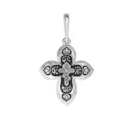 Orthodox Eight-Pointed Cross Pendant
