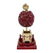 Faberge style egg Tree Musical box