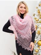 Orenburg lace shawl