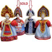 raditional Russian Doll with Kokoshnik – 19 cm (Price per 1 Piece) raditional Russian Doll with Kokoshnik – 19 cm (Price per 1 Piece)