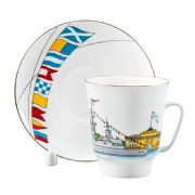 Tea cup Saint Petersburg with saucer